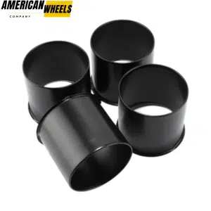 5.15in Stainless Steel Opened End Push Thru Trailer Center Caps for 5.15" Center Bore - 20274315