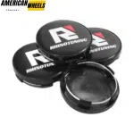 Subaru Impreza Honda Accord Enkei Wrest RTX Wheels Center Caps 59mm 2 5/16in 4pcs - 63004=[13779+71013]x4 - Image 2
