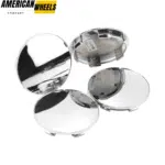 66mm 2 10/16in ID: 60mm 2 3/8in Snap On Universal Center Caps Replacement 4pcs - 20290024