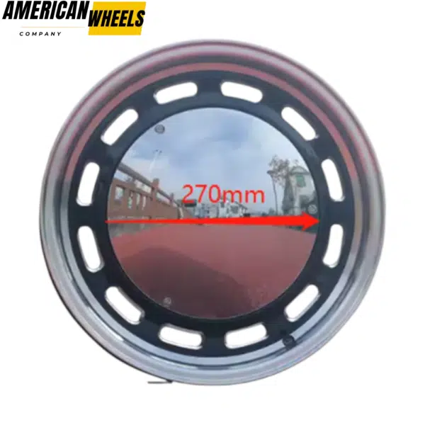 270mm 10.63in Baby Moon Hubcaps for Volkswagen Beetle 16in / 17in Aftermarket Rims - 20230008CH - Image 2