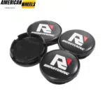 Audi A3 A4 Subaru Legacy Citroen C3 C4 MSW TYPE 25 Wheel Center Caps 61mm 2 3/8in 4pcs - 63005=[14550+71013]