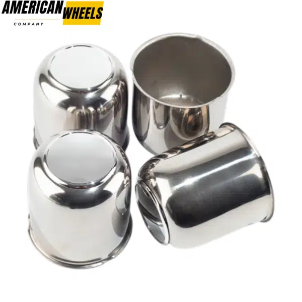 83mm 3.27in Stainless Steel Push Through Center Caps for 3.27" Bore Rims Truck Hub cap - 20274317 - Image 6