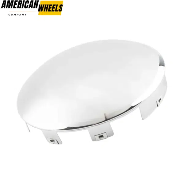 1pc 8.9in Semi Truck Dome 6 Notches Front Hub Cap Trailer Center Axle Cover - 20274123CH - Image 2