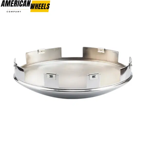 1pc 8.9in Semi Truck Dome 6 Notches Front Hub Cap Trailer Center Axle Cover - 20274123CH - Image 3