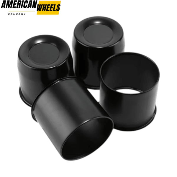 5.15in Push Through Center Caps Stainless Steel 2x Closed 2x Open End Hub Caps - 20274326=[74308+74315]x2 - Image 3