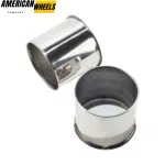 5.15in Stainless Steel Opened End Push Thru Trailer Center Caps for 5.15" Center Bore - 20274315 - Image 6