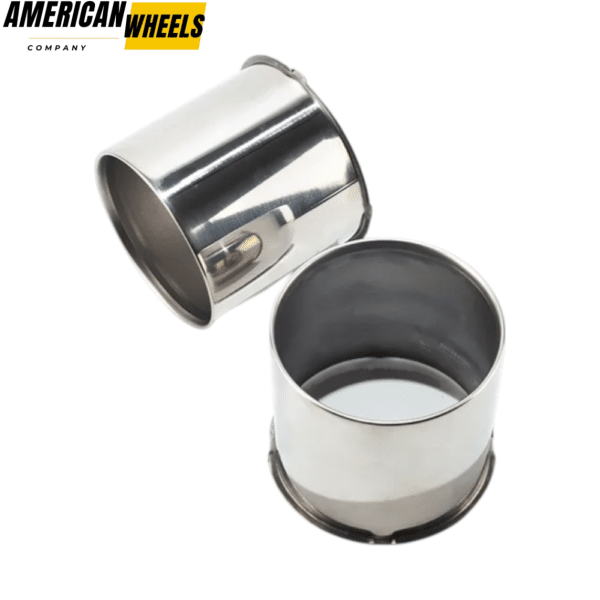 5.15in Stainless Steel Opened End Push Thru Trailer Center Caps for 5.15" Center Bore - 20274315 - Image 6
