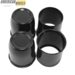 81mm 3.19" Stainless Steel Push Through Center Caps 2x Closed 2x Open End for Truck Rims - 74346MB=[74334MB+74327MB]x2 - Image 2