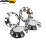 235mm 9.25in Wheel Center Caps for GMC Sierra 2500 / 2500HD / 3500HD Rim #22909152 #22910733 - 20274248CH - Image 2