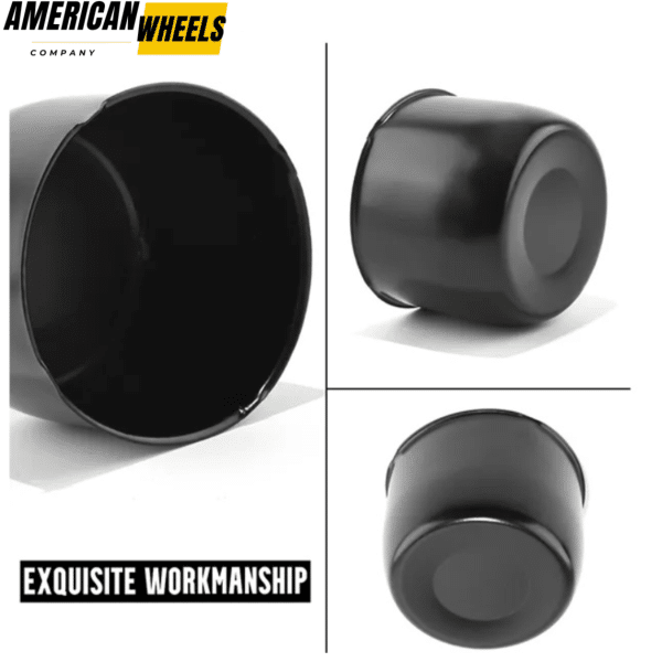 125mm 4.92in Trailer Stainless Steel Center Caps for 4.92" Bore 3.54" Tall Truck Rims - 20274328 - Image 6