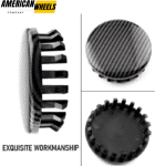 4pcs 82.5mm 3.25in for GMC Sierra 1500 Chevy Tahoe Center Caps #22837060 - 20214676 - Image 5