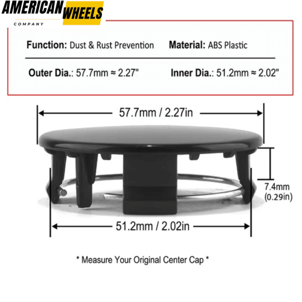 2012-2020 Tesla Model S/X/3 Wheel Center Caps #6005879-04-A 4pcs 58mm 2.27in - 20272036 - Image 5