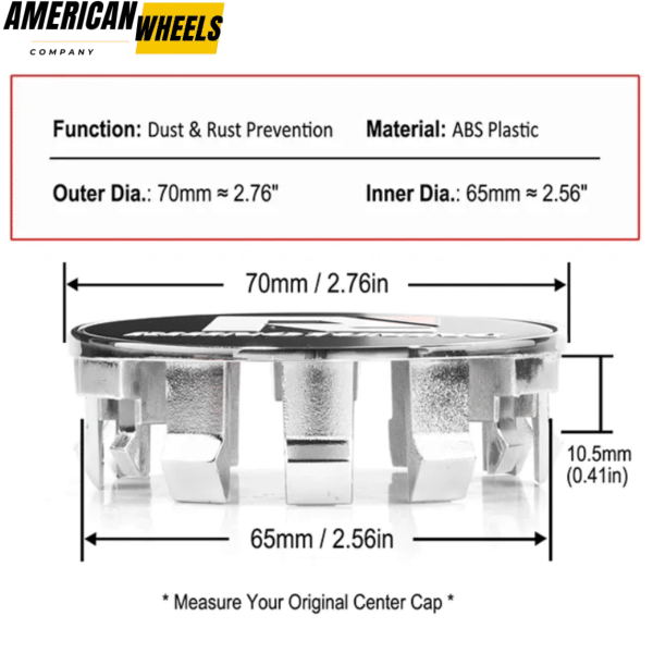 NISSAN Armada Frontier Titan Xterra Wheel Center Caps #40342-EA210 70mm 2 3/4in 4pcs - 20263001=[14446+71015]x4 - Image 4