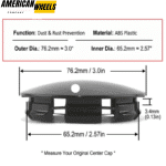 4pcs 76mm 3in for Ford F150 Expedition Wheel Center Caps #2L34-1A096 - 20272038 - Image 5