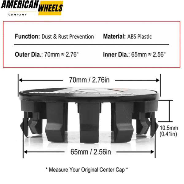 NISSAN Armada Frontier Titan Xterra Wheel Center Caps #40342-EA210 70mm 2 3/4in 4pcs - 20263001=[14446+71015]x4 - Image 6
