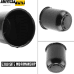 95mm 3.74in Push Through Center Caps for 3.74" Bore Rims Stainless Steel Center Hub cap - 20274323 - Image 9