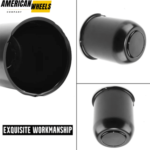 95mm 3.74in Push Through Center Caps for 3.74" Bore Rims Stainless Steel Center Hub cap - 20274323 - Image 9