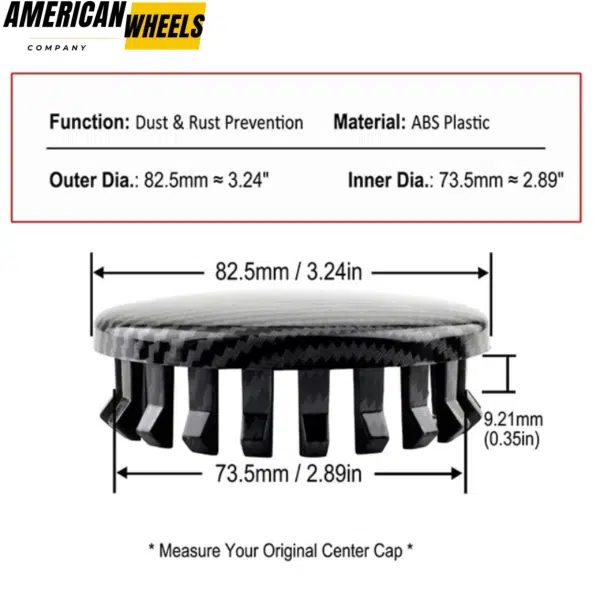 4pcs 82.5mm 3.25in for GMC Sierra 1500 Chevy Tahoe Center Caps #22837060 - 20214676 - Image 8