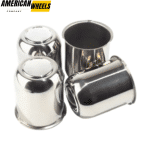 95mm 3.74in Push Through Center Caps for 3.74" Bore Rims Stainless Steel Center Hub cap - 20274323 - Image 6