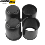 3.19in Push Through Center Caps Stainless Steel 2x Closed 2x Open End for Trailer Hub Cap - 74345MB=[74334MB+74304MB]x2