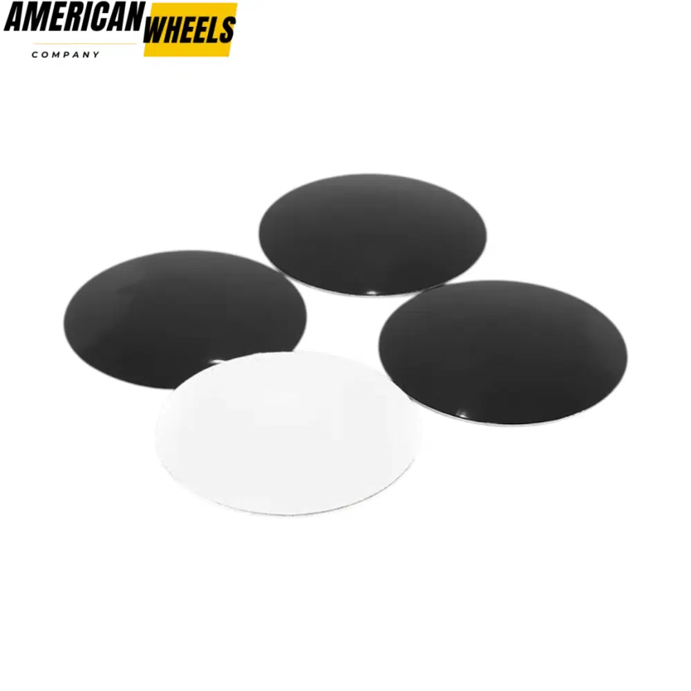 adaf83f7-0bb3-4d8e-91d9-13107bd13efd RhinoTuning 4pcs 65mm Curved Surface Wheel Center Caps Sticker Aluminum Decal - 20213709 - Image 1