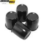 81mm 3.19in Bore Stainless Push Thru Center Caps for Trailer Camper Wheel - 20274327 - Image 2