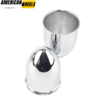 80mm 3.15in Trailer Pointed Push Through Center Caps for 3.15" Truck Rims Bore - 20274335 - Image 6