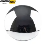 1pc 226mm 8.9in Semi Truck Metal Dome Wheel Center Caps Replacement - 20274121CH - Image 2