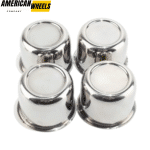 77mm 3.03in Stainless Steel Truck Wheel Center Caps for 3.03in Bore Boat Trailer RV Rims - 20274322 - Image 3