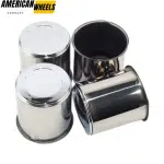 80mm 3.15in Stainless Truck Push Through Center Caps for 3.15in Bore 2.91in Tall - 20274339