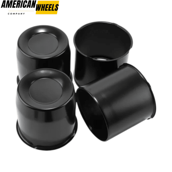 5.15in Push Through Center Caps Stainless Steel 2x Closed 2x Open End Hub Caps - 20274326=[74308+74315]x2 - Image 6