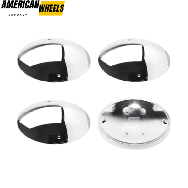 220mm 8.66in Baby Moon Center Caps for Volkswagen Beetle 14 15 16 inch Universal Rim - 20230001D/E/F - Image 4