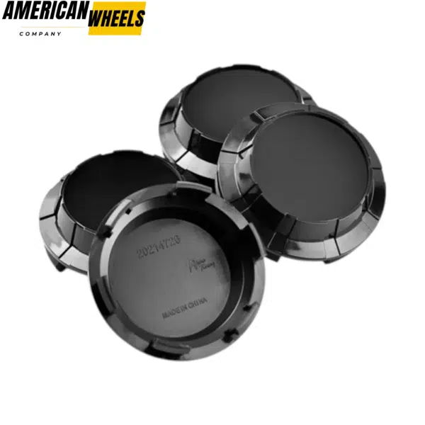 83mm Center Hub Caps (4pcs) and Trailer Lug Nut Covers (25pcs) for Tesla Cybertruck Terrain Wheels - 20250004BK=[20214726BKx4+23112227MBx25] - Image 4