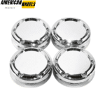 4pcs 67mm 2 5/8in SSR Center Caps Hub Caps Car Parts Replacement - 20260005CH