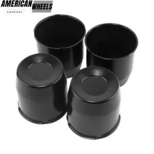 108mm 4.25in Push Through Center Caps For 4.25in Bore 4.17in Tall Trailer Trucks RV Rims 4pcs - 20274034MB