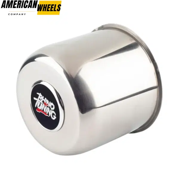 4.88in Stainless Push Through Center Caps for 4.88in Bore 4.37in Tall Truck Rims  - 20274340=[74303+20970] - Image 11