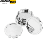 4pcs 58mm 2 5/16in Chrome Universal Center Caps Aftermarket Parts - 20290017CH - Image 5