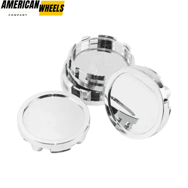 4pcs 58mm 2 5/16in Chrome Universal Center Caps Aftermarket Parts - 20290017CH - Image 5