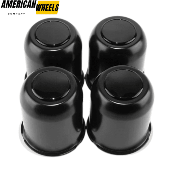 95mm 3.74in Push Through Center Caps for 3.74" Bore Rims Stainless Steel Center Hub cap - 20274323 - Image 2