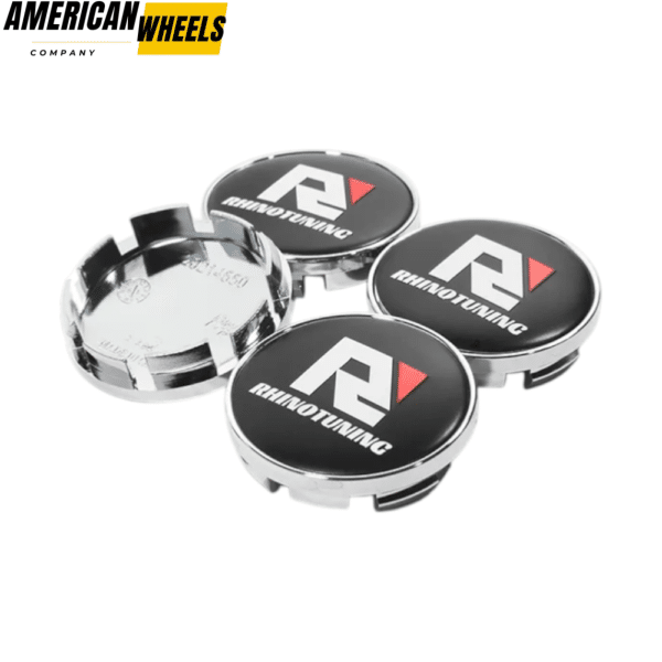 Audi A3 A4 Subaru Legacy Citroen C3 C4 MSW TYPE 25 Wheel Center Caps 61mm 2 3/8in 4pcs - 63005=[14550+71013] - Image 2