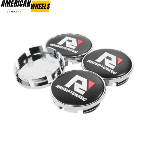 Audi A3 A4 Subaru Legacy Citroen C3 C4 MSW TYPE 25 Wheel Center Caps 61mm 2 3/8in 4pcs - 63005=[14550+71013] - Image 2