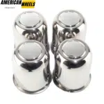 95mm 3.74in Push Through Center Caps for 3.74" Bore Rims Stainless Steel Center Hub cap - 20274323