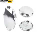 2003-2008 Infiniti FX35 FX45 20 inch 8 Spoke Wheels Center Caps 40315-CG210 40315-CG710 150mm 5 7/8in - 20274241CH - Image 2