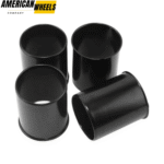 3.27in Stainless Open Ended Push Thru Center Caps Triler Hub Caps for 3.27in Bore Rims - 20274329