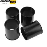 3.27in Stainless Open Ended Push Thru Center Caps Triler Hub Caps for 3.27in Bore Rims - 20274329