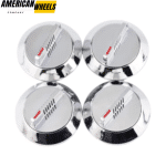 4pcs 70mm 2.75in Wheel Center Hub Caps with Switch Decal for XXR 527 Akita Work Wheels - 14538[13811CH+14503]x4 - Image 2