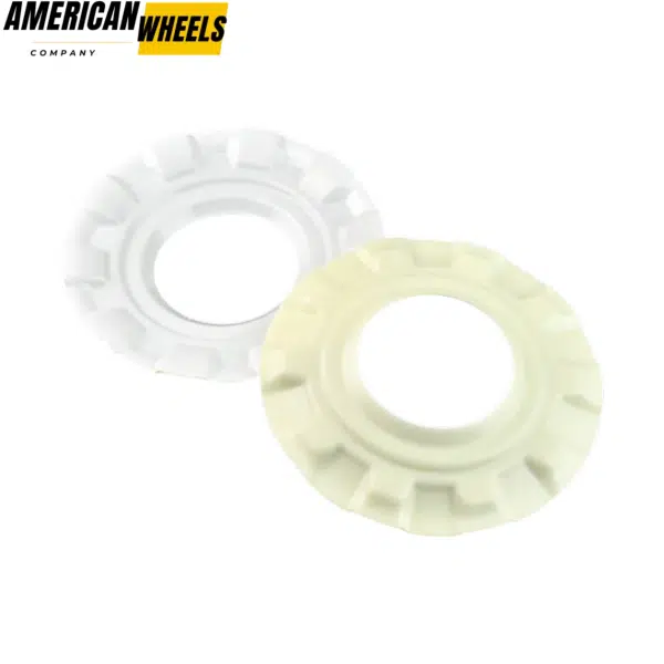 4pcs BBS 163mm 6 13/32in Hub Cover Ring #09.24.187 White - 20214672WT - Image 2