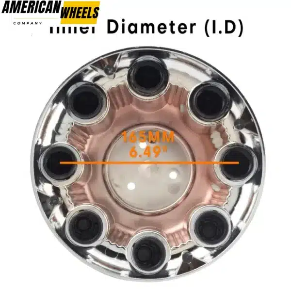 4pcs 214mm(8.43in) Wheels Center Cap for Chevrolet #15006332 GMC #15039488 #5075 - 20213923 - Image 4