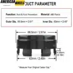 66.5mm / 2.62in hubcap for Rays ZE40 XXR 530/557 Enkei Center Caps RPF1 - 20214286 - Image 7