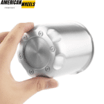 83mm 3.27 Push Through Center Cap for 3.27" Bore 3.72" Tall Truck RV Trailer - 20274301SV - Image 2